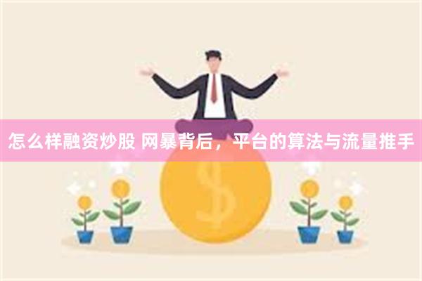 怎么样融资炒股 网暴背后，平台的算法与流量推手