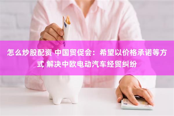 怎么炒股配资 中国贸促会：希望以价格承诺等方式 解决中欧电动汽车经贸纠纷