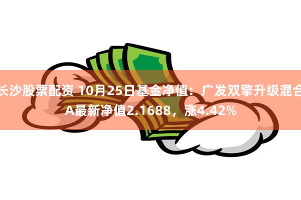 长沙股票配资 10月25日基金净值：广发双擎升级混合A最新净值2.1688，涨4.42%